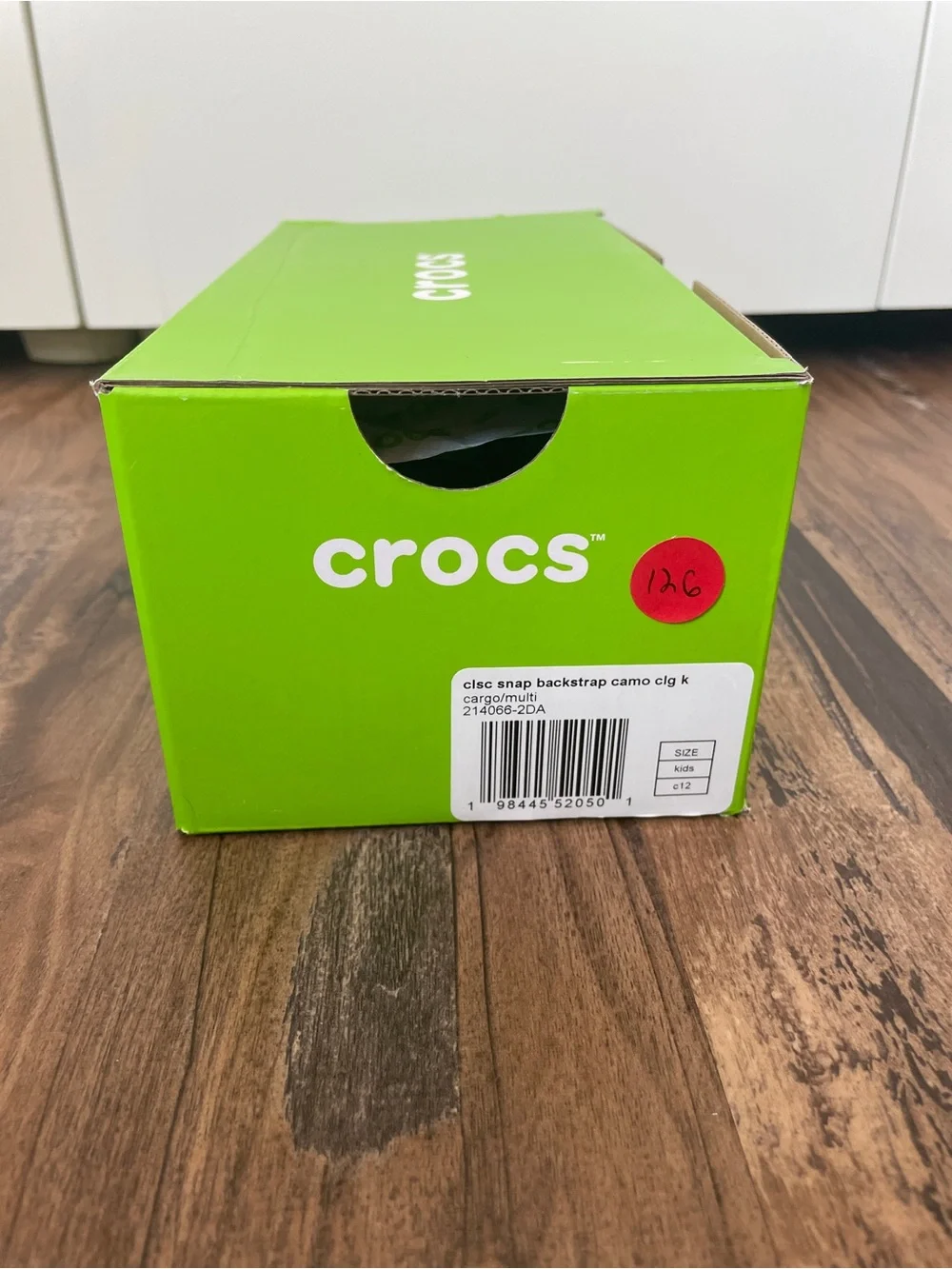 CROCS Kids Camo Classic Snap Backstrap